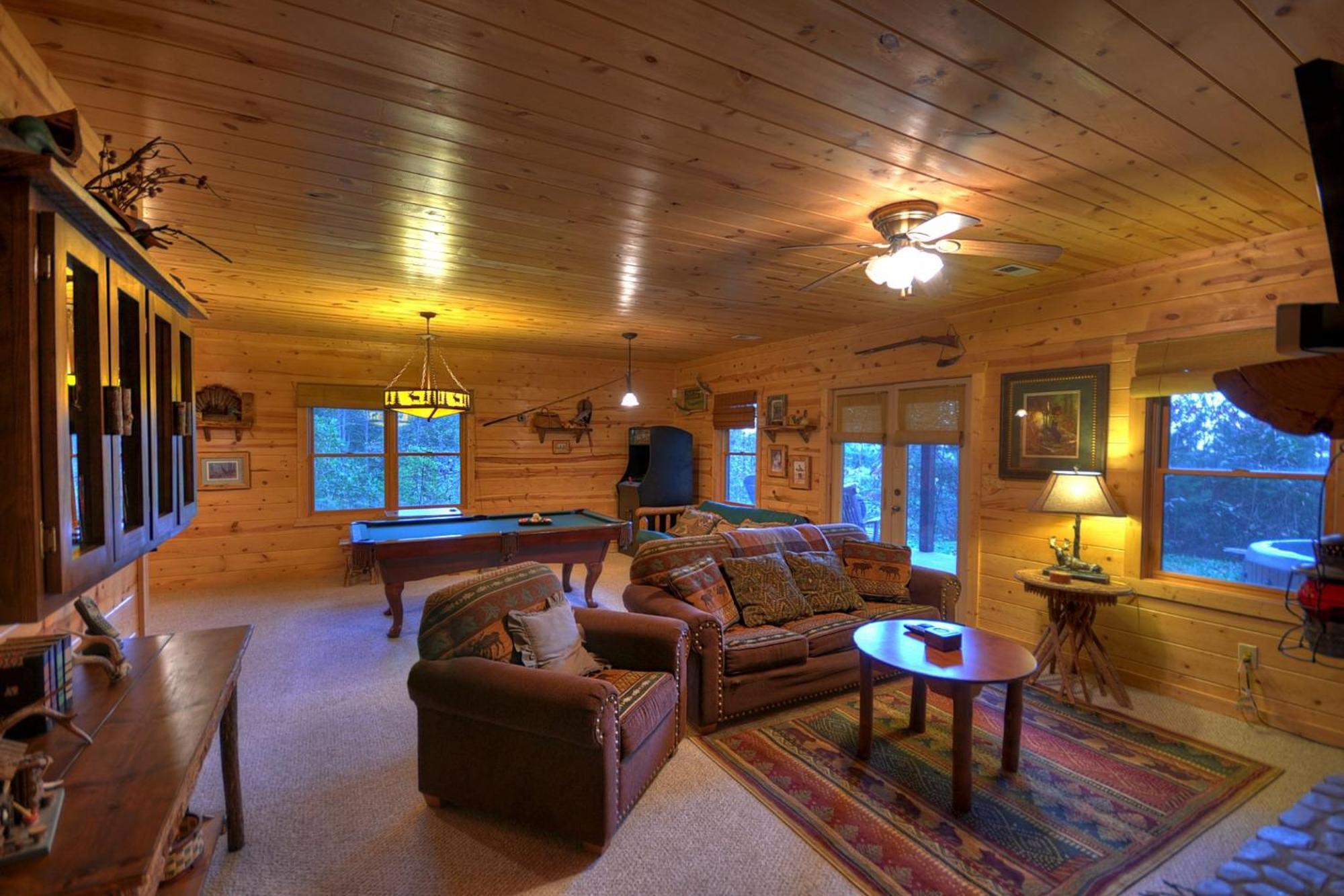 The View Sweeping Mountain Views Gas Fireplace Game Room Hot Tub Blue Ridge Exterior foto